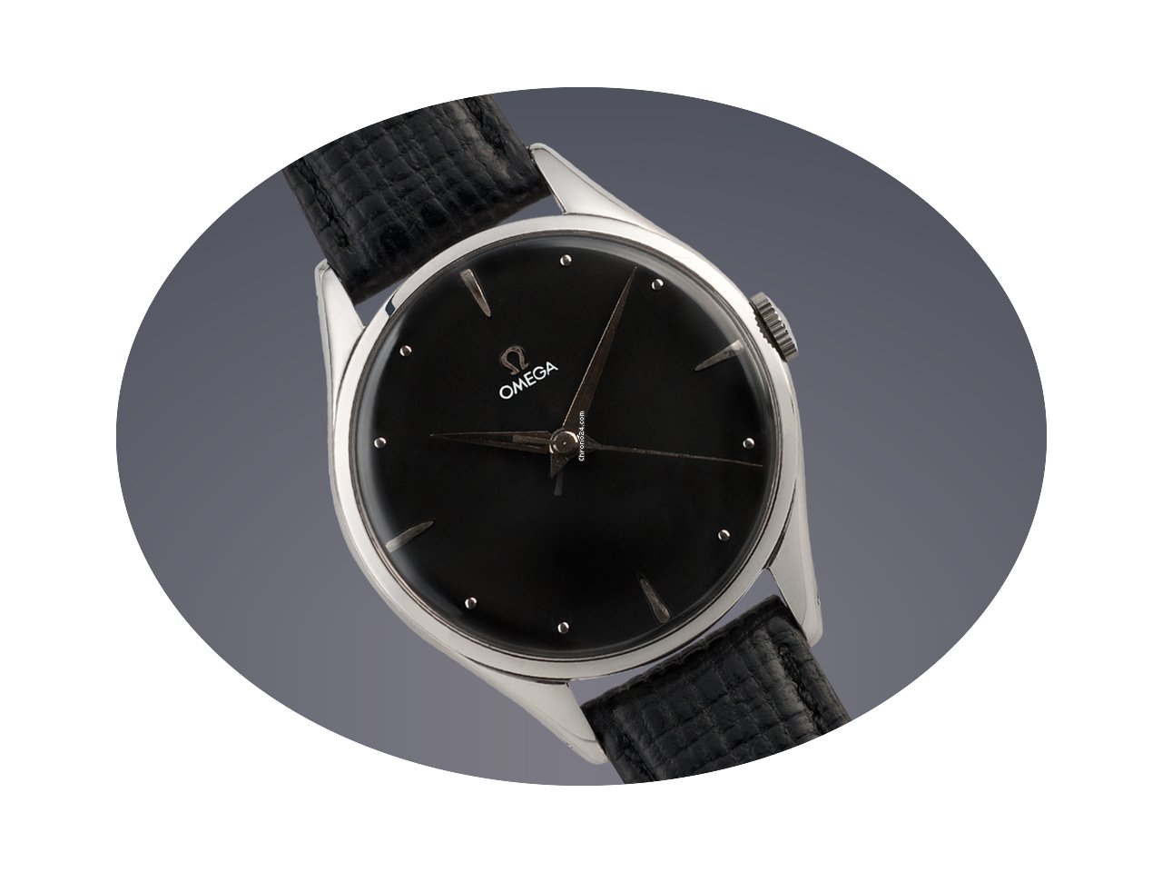 Omega Oversize stainless steel manual wa...