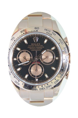 Rolex Daytona Cosmograph Rose Gold,Black...