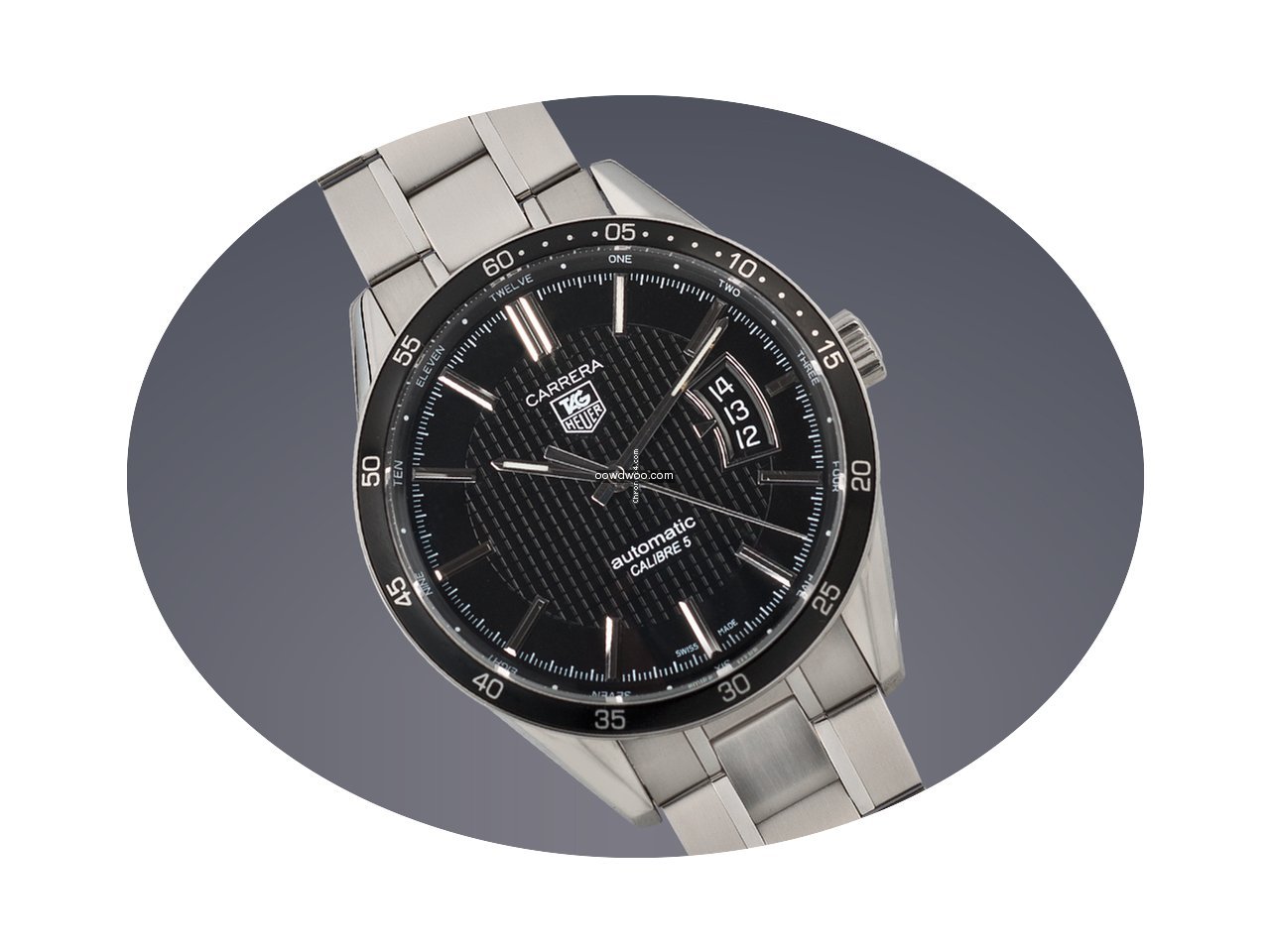 TAG Heuer Carrera Calibre 5 steel automa...