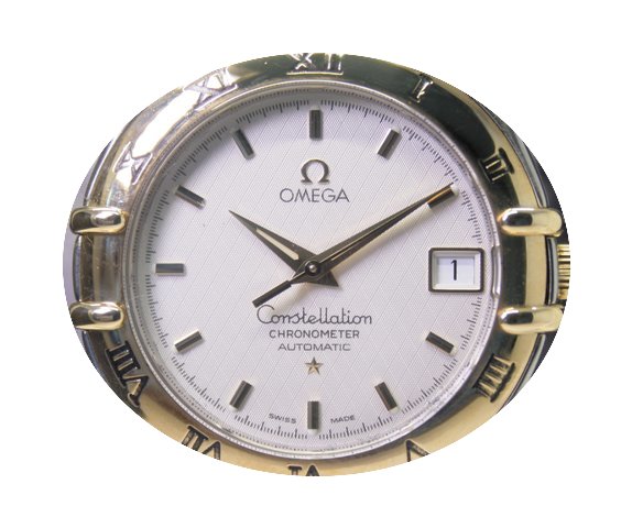Omega Constellation Stahl/Gold Full Size...