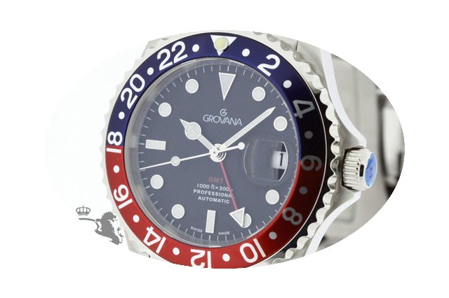 Grovana Swiss Automatic GMT Diver Watch ...