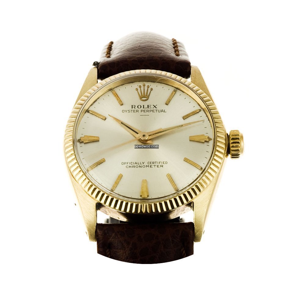 Rolex Oyster Perpetual 14ct Gold - Fresh...