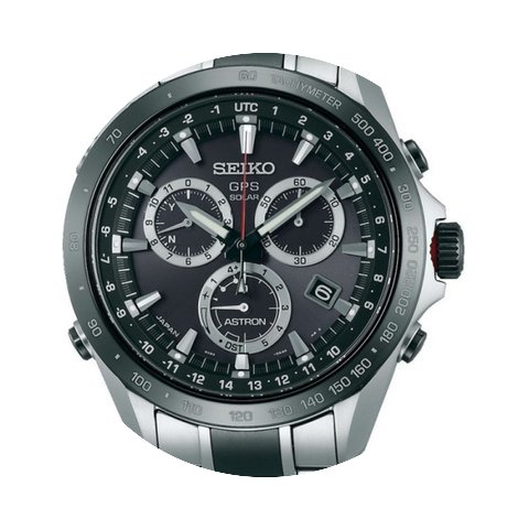 Seiko Astron GPS Solar Chronograph SSE02...