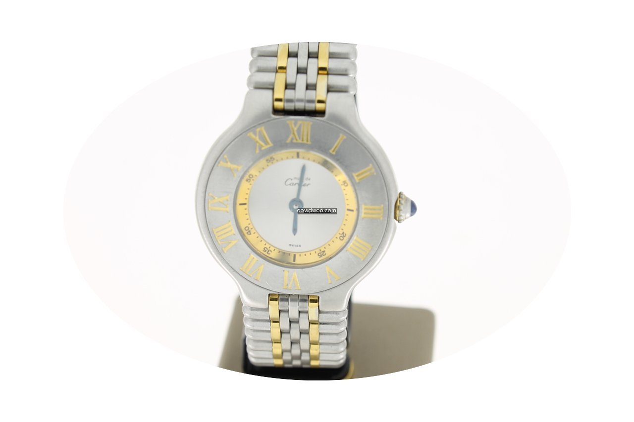 Cartier Must 21 Lady Steel/Gold 1999...