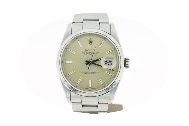Rolex Datejust (BOX PAPER) 1991 Creme Di...