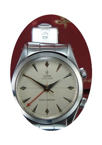 Tudor Advisor Alarm Rare Dial Mint Condi...