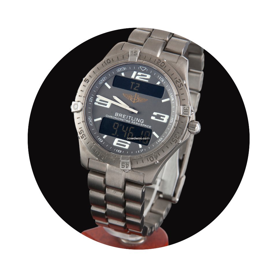 Breitling Aerospace Titanium Quartz 40mm...