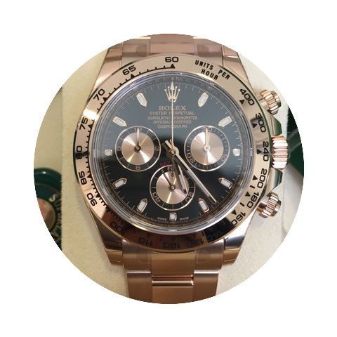 Rolex DAYTONA ROSE GOLD BLACK 116505...