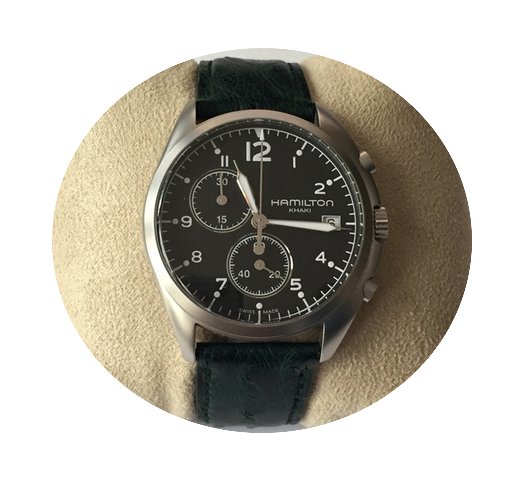 Hamilton Pilot pioneer chrono quartz...