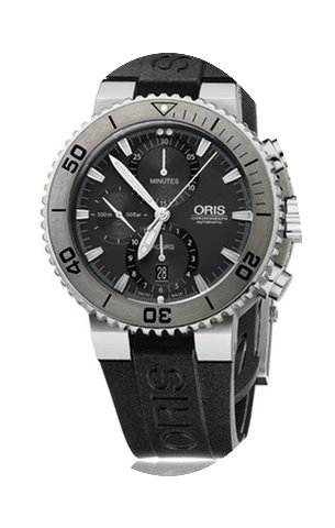 Oris Aquis Titan Chronograph Farbe Grau ...