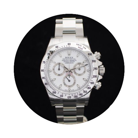 Rolex Daytona Stainless Steel White Dial...