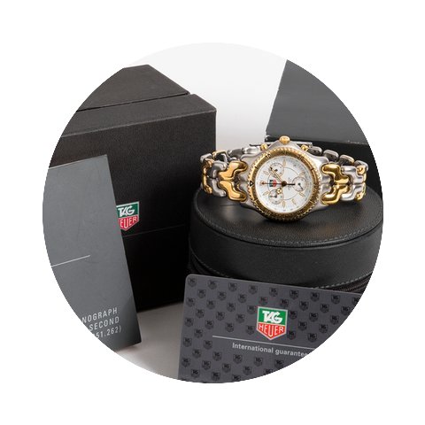 TAG Heuer S/EL Chronograph Box & Pap...