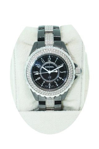Chanel Gents H1338 J-12 Ceramic 33mm Bla...