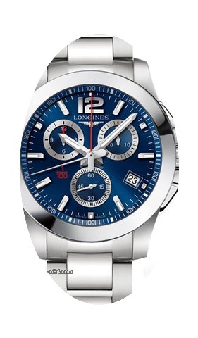 Longines Conquest Quartz Chronograph Men...