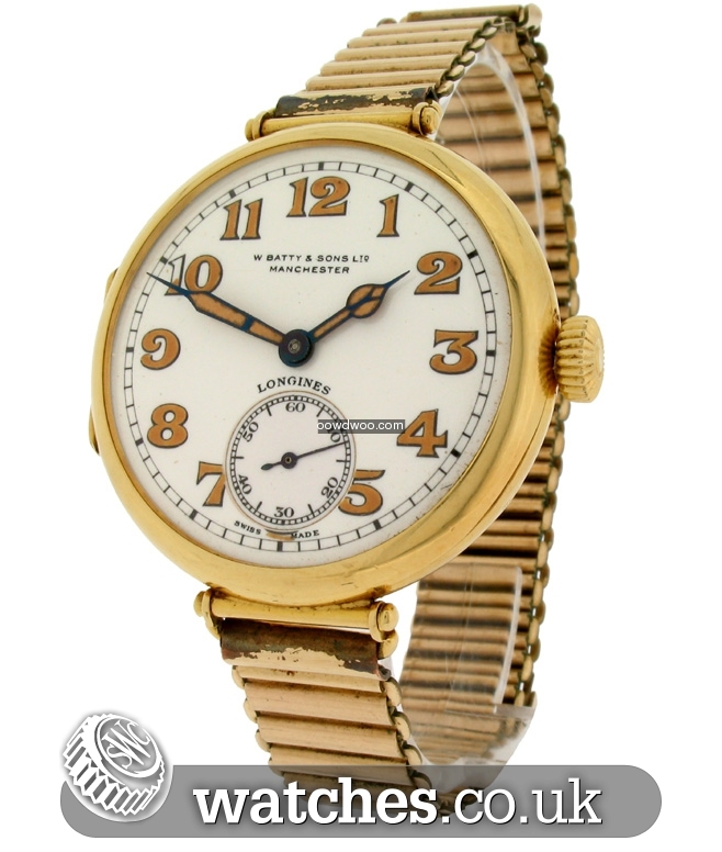 Longines Vintage Gents 18ct Watch - Unkn...