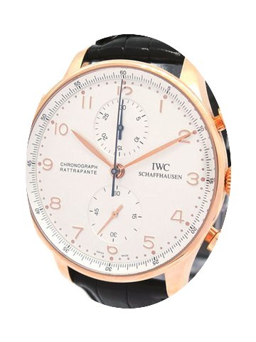 IWC 18K Rose Gold Schaffhausen Chronogra...