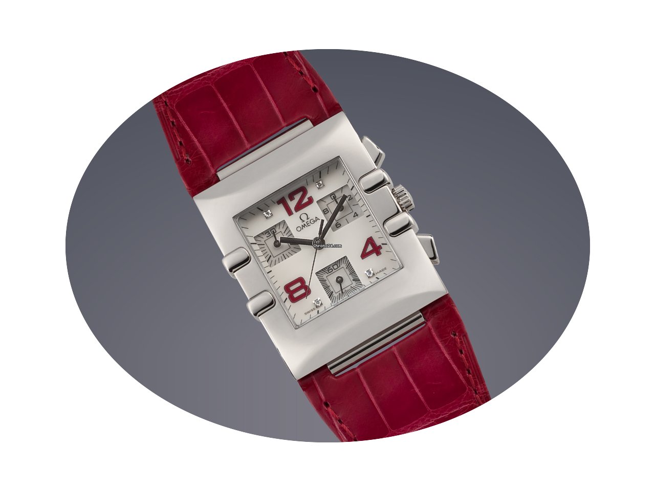 Omega Constellation Ladies Quadra MOP&Di...