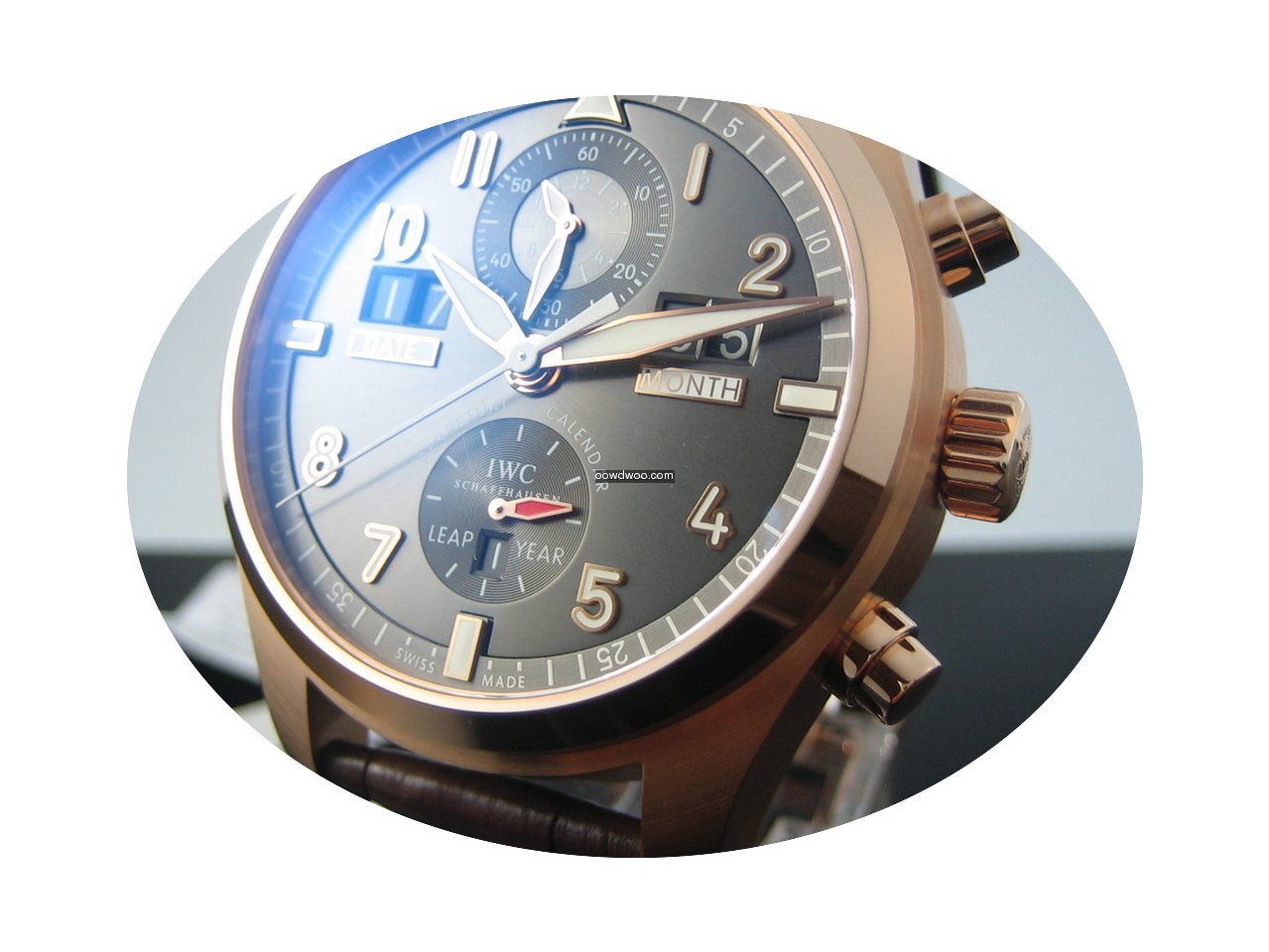 IWC Spitfire Perpetual Calendar Digital ...