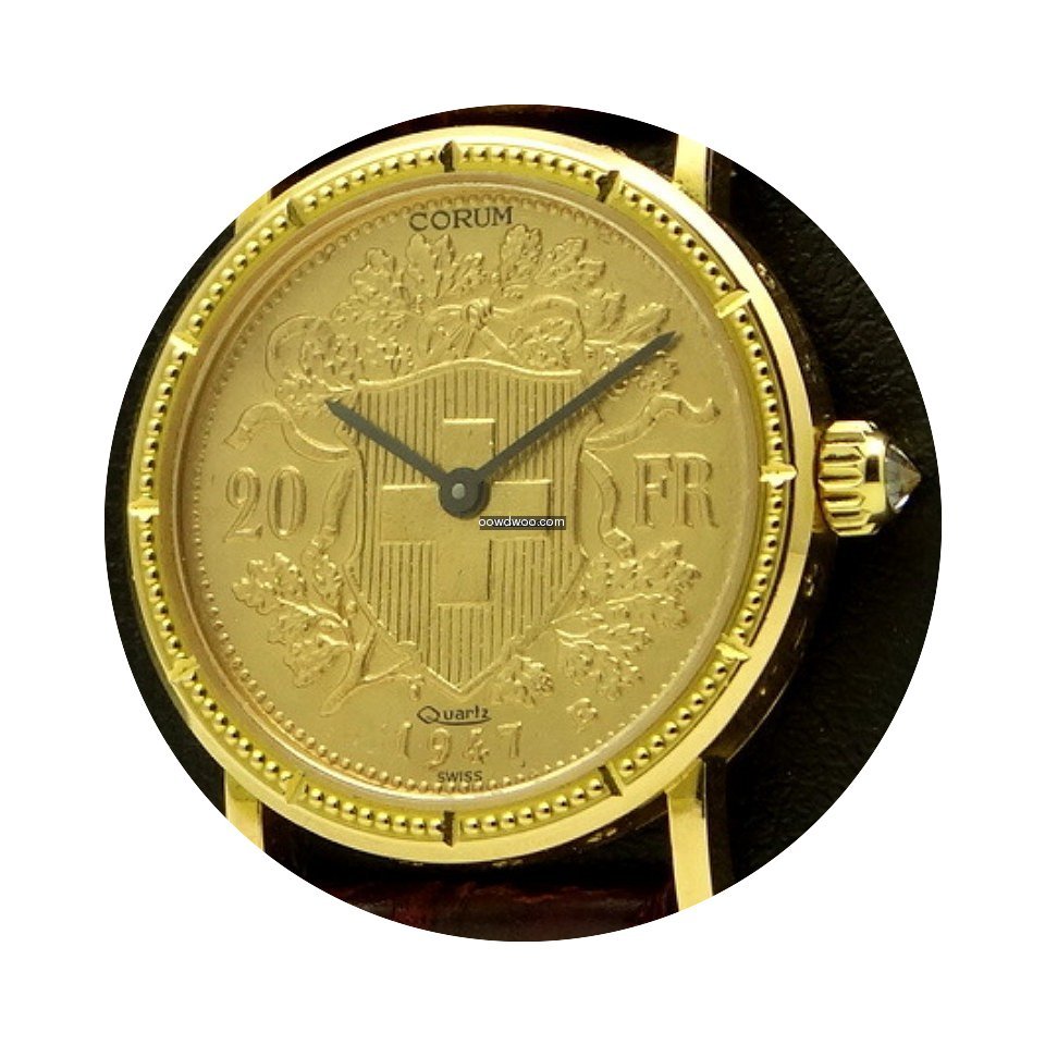 Corum | Coin 20 swiss Francs, 1947, 18 k...