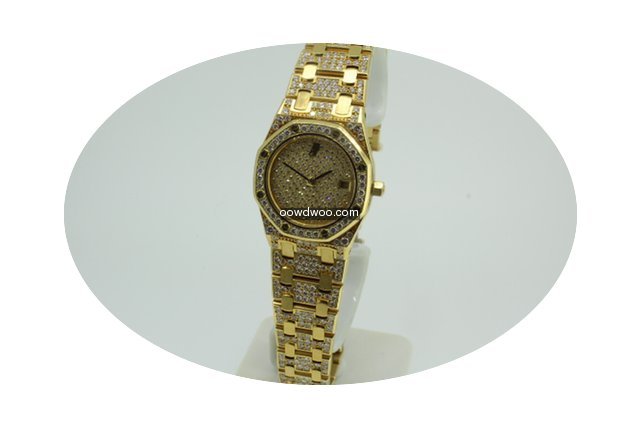 Audemars Piguet Royal Oak Lady 18K Gold ...