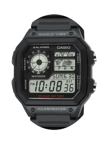 Casio AE-1200WH-1AVEF Herren Collection ...