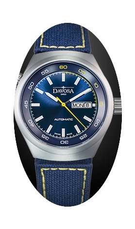 Davosa Trailmaster Automatic Day-Date Si...