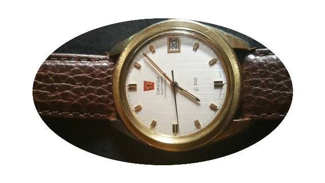 Omega electronic chronometer f300...