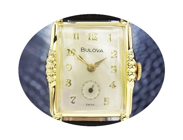 Bulova L4 Gold Plated Manual Luxury Dres...