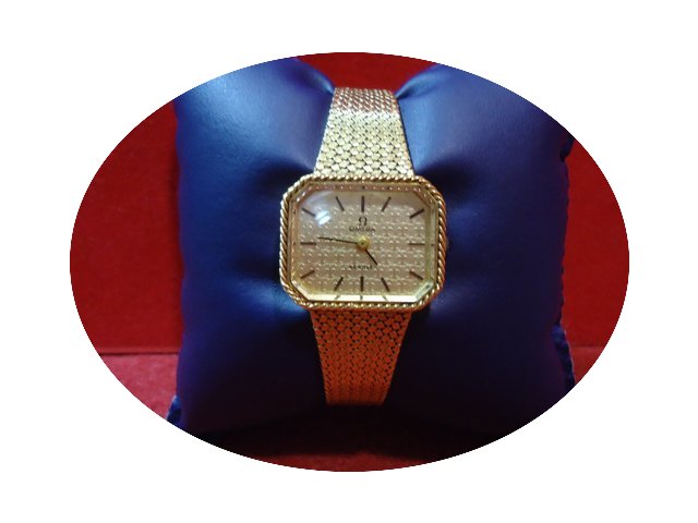 Omega De VILLE Massive Case - Gold 18 kt...