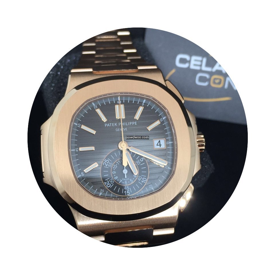 Patek Philippe Nautilus Chronograph Rose...