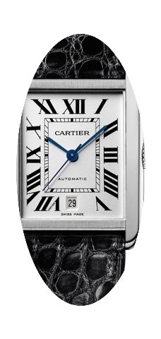 Cartier Tank Solo XL Automatic Silver Di...