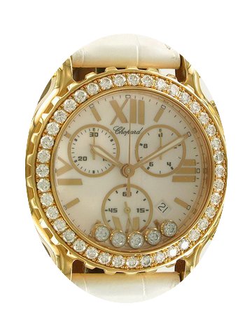 Chopard Happy Sport Chronograph Rose Gol...