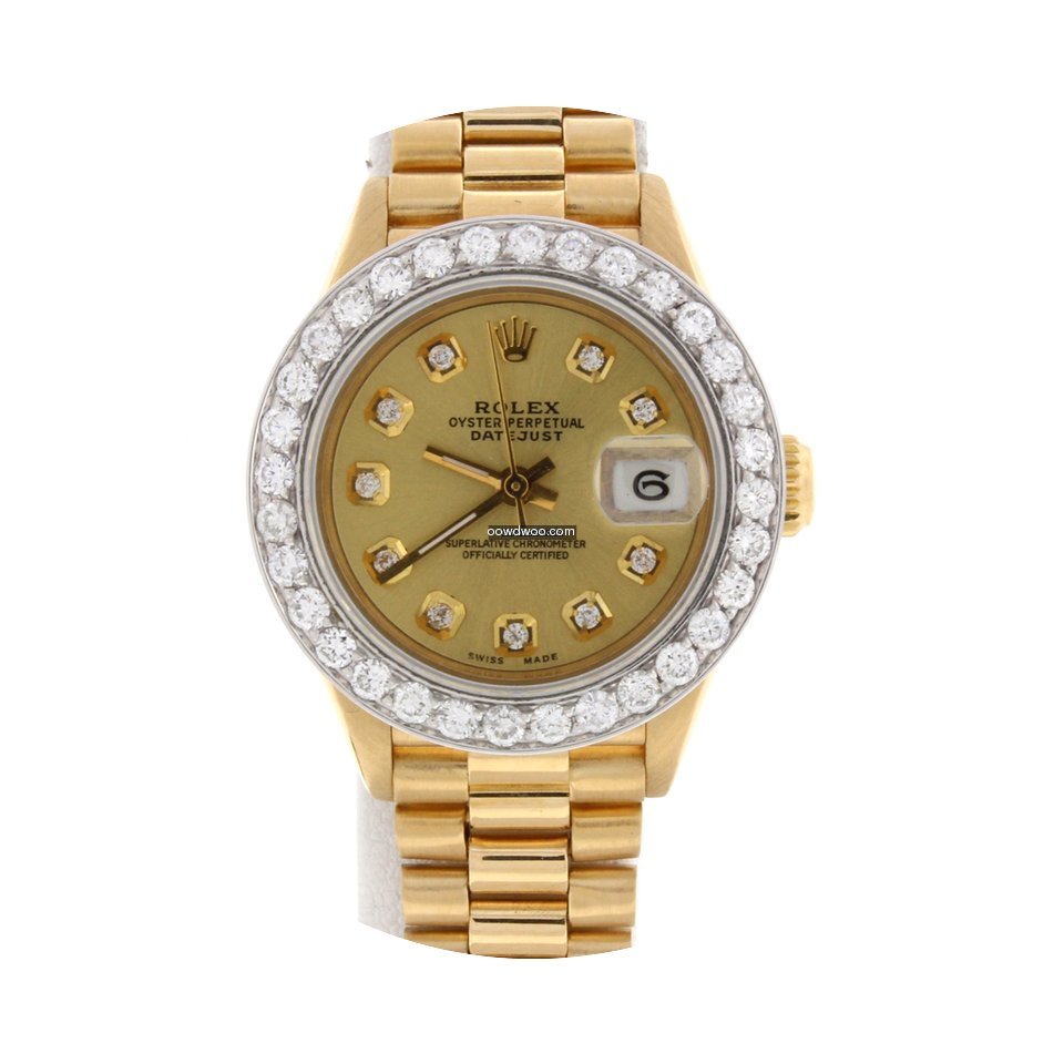 Rolex President Ladies Yellow Gold 26MM ...