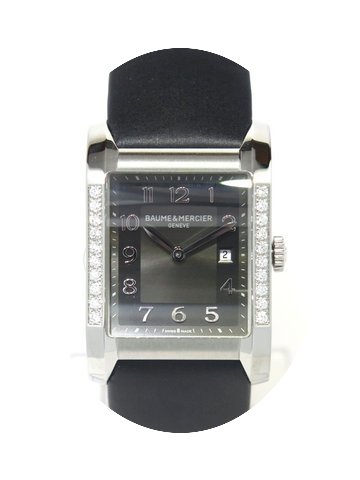 Baume & Mercier Hampton with diamond...