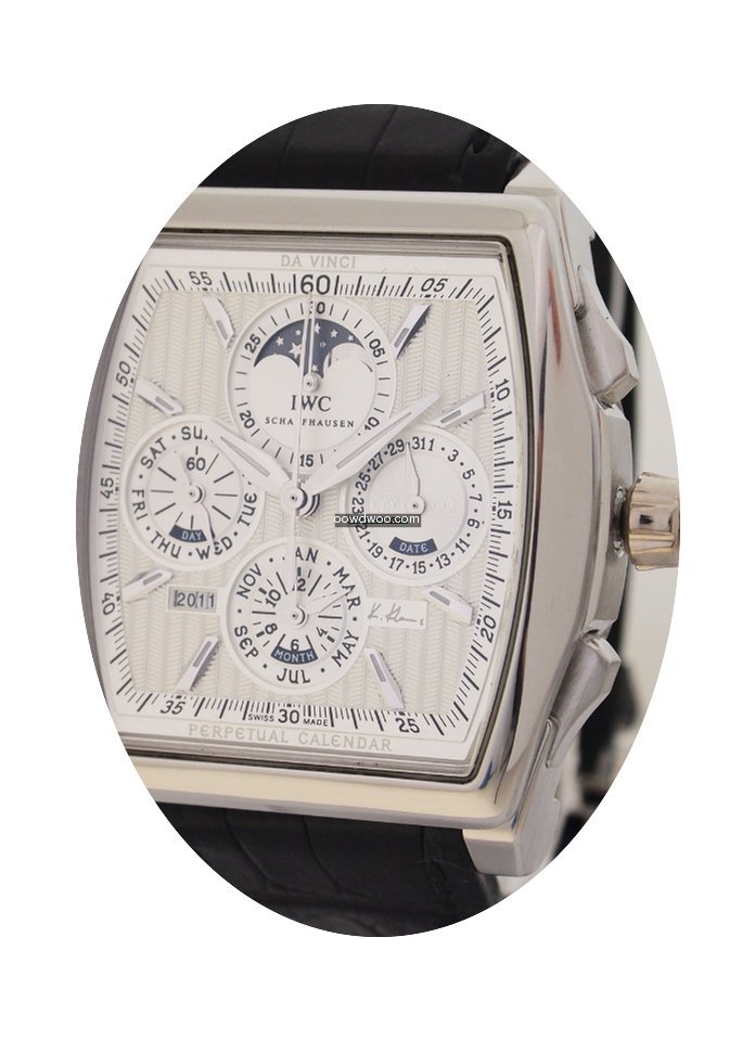 IWC DA VINCI - EDITION KURT KLAUS IN PLA...