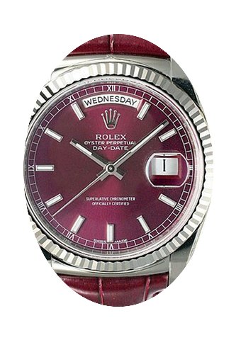 Rolex Day-Date 36 118139-CHYCL Cherry In...