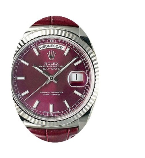 Rolex Day-Date 36 118139-CHYCL Cherry In...