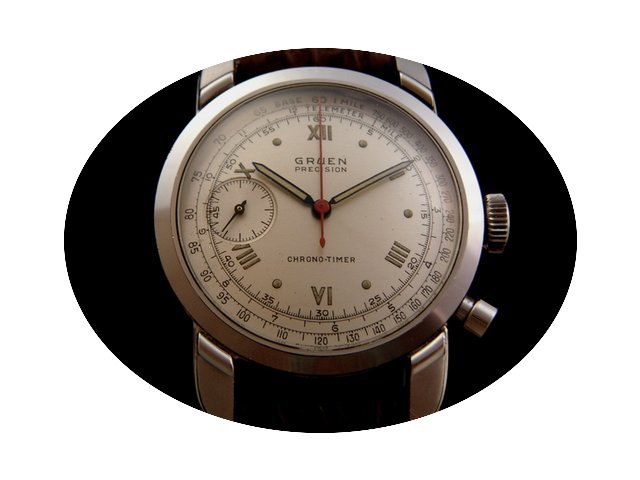 Gruen Rare Chrono -Timer Chronograph NOS...