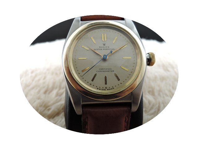 Rolex BUBBLEBACK 3133 with Original Crea...
