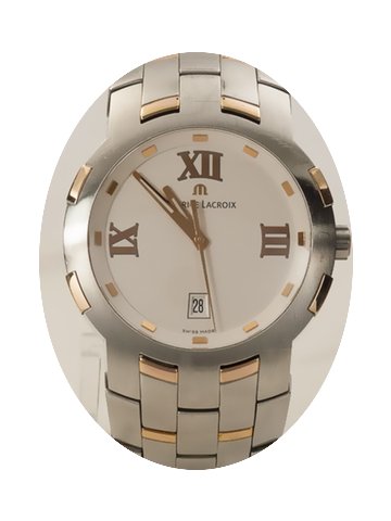 Maurice Lacroix Milestone Herren Stahl/G...