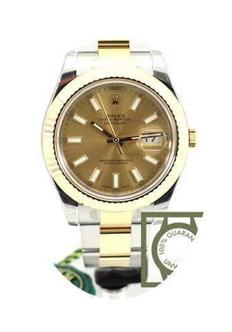 Rolex Date Just II Steel Yellow gold Cha...