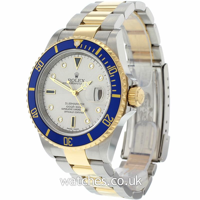 Rolex Submariner Date Diamond and Sapphi...