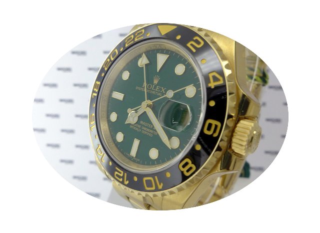 Rolex GMT Master II Yellow Gold 116718LN...