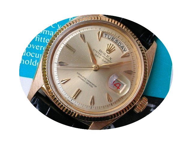 Rolex Day Date Ref. 6611 in 18k Gelbgold...