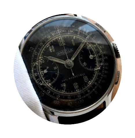 Angelus Genuine Vintage Angelus Chronogr...