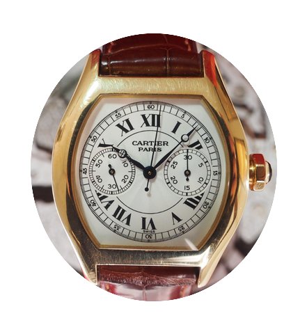 Cartier Tortue Monopoussoir Chronograph ...