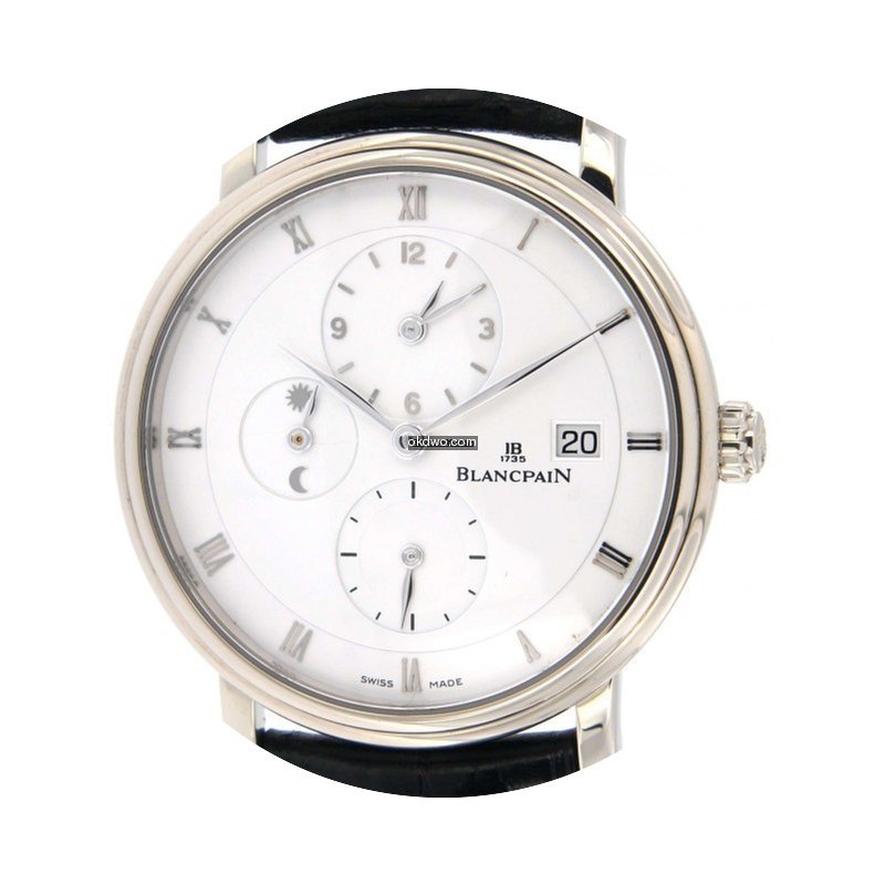 Blancpain Villeret Gmt 6260-1542-55 Whit...