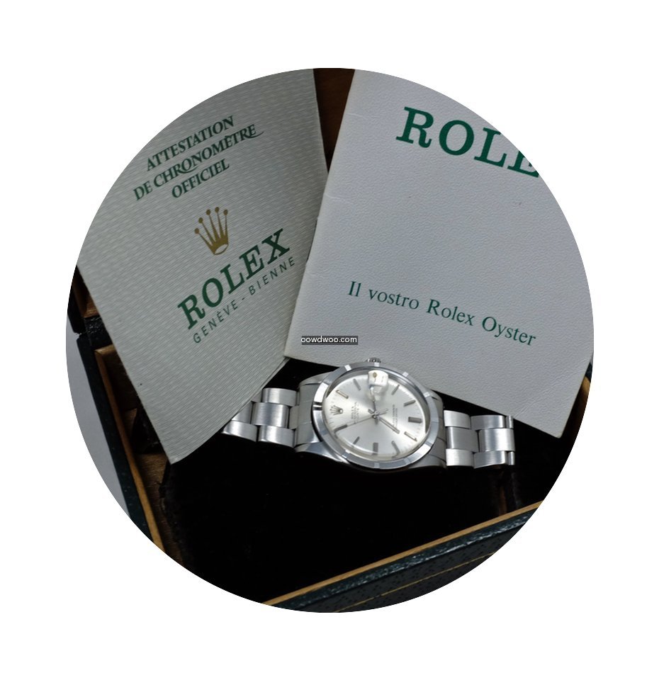 Rolex Date never polish full set...