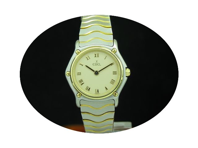 Ebel Classic Wave 18kt 750 Gold / Edelst...