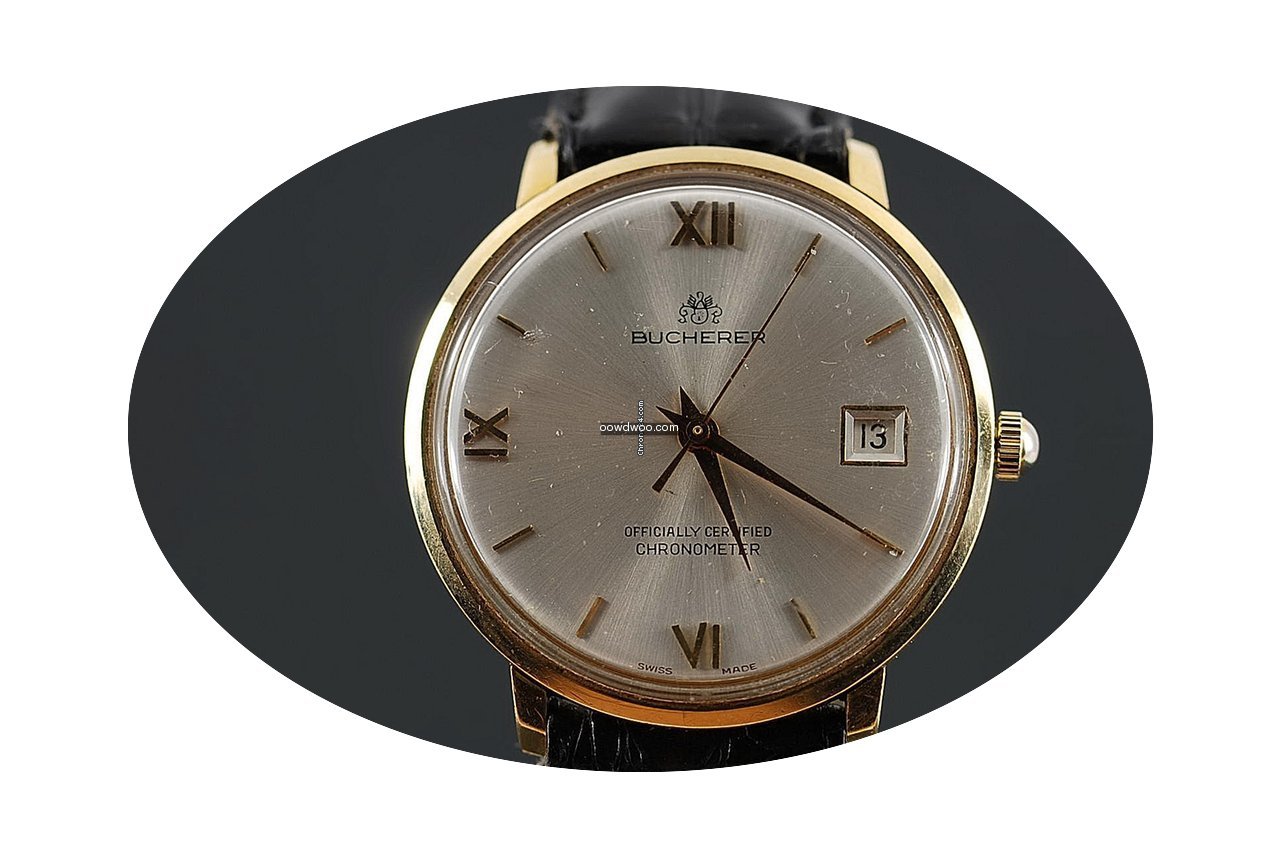 Carl F. Bucherer 18k gold...